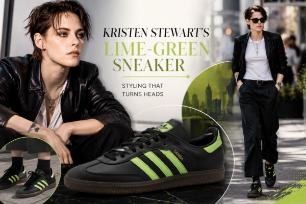 Kristen Stewart’s Lime-Green Sneakers Are Trending in 2026
