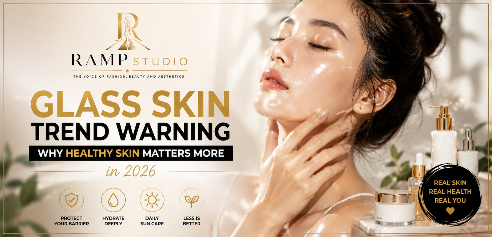 The Glass Skin Warning Why Dermatologists Are Saying Healthy Skin Matters More Than a Perfect Glow